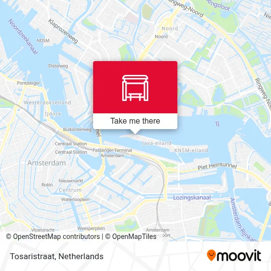 Tosaristraat map