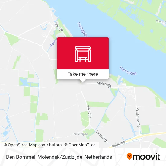 Den Bommel, Molendijk / Zuidzijde map