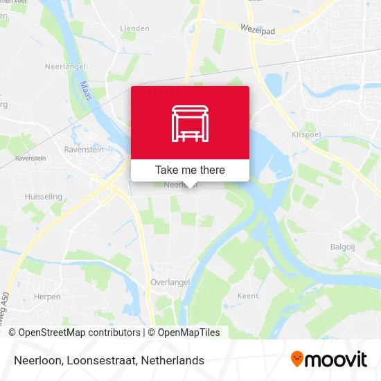 Neerloon, Loonsestraat map