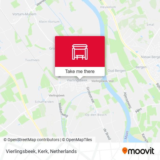 Vierlingsbeek, Kerk map