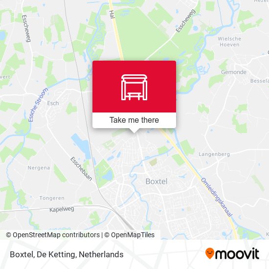 Boxtel, De Ketting map