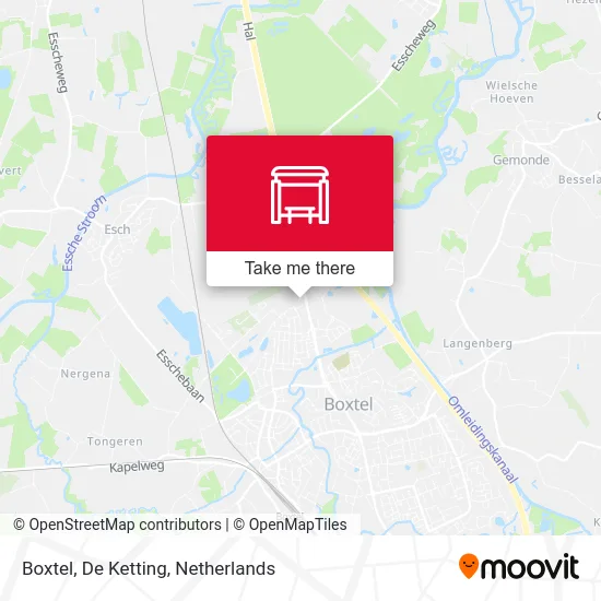 Boxtel, De Ketting Karte