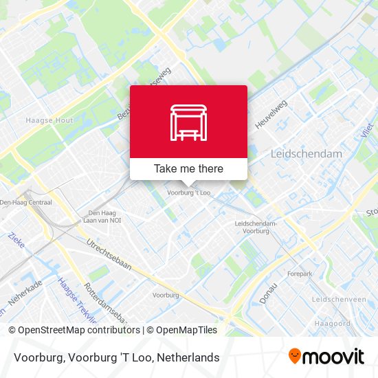 Voorburg, Voorburg 'T Loo map