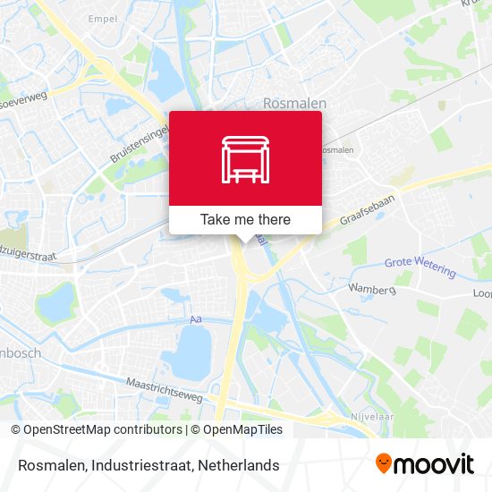 Rosmalen, Industriestraat map