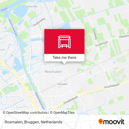 Rosmalen, Bruggen map
