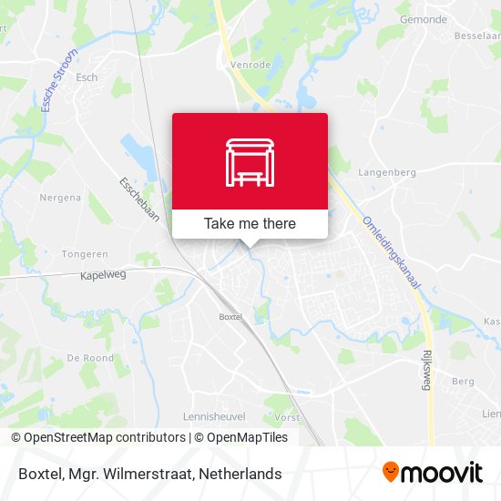 Boxtel, Mgr. Wilmerstraat map