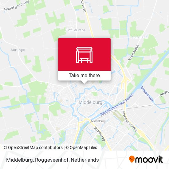 Middelburg, Roggeveenhof map