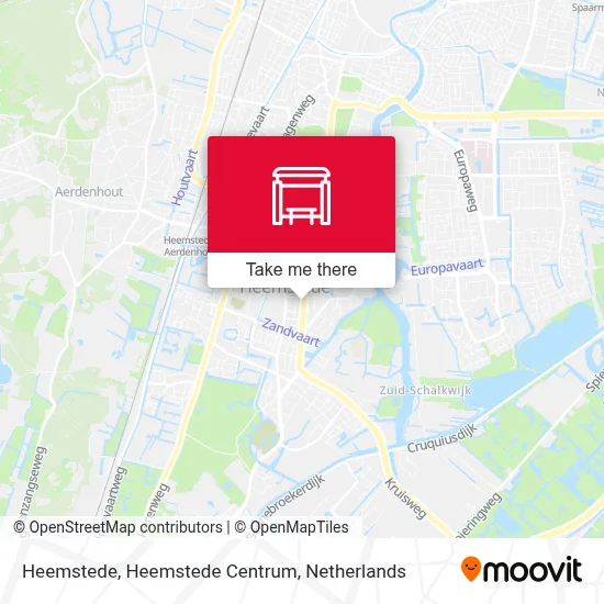 Heemstede, Heemstede Centrum Karte