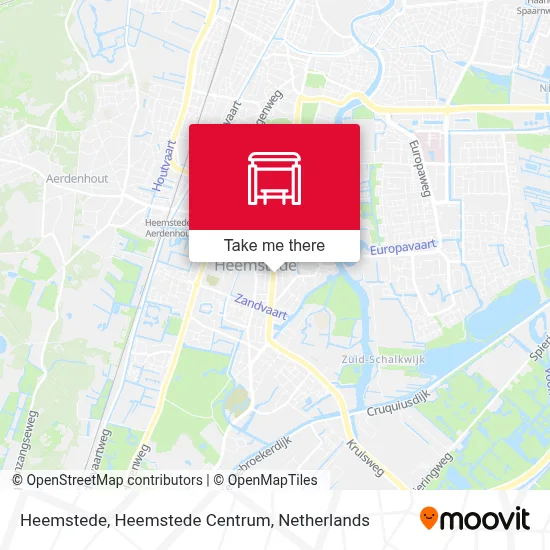 Heemstede, Heemstede Centrum Karte