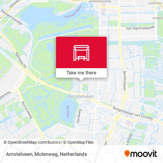 Amstelveen, Molenweg map