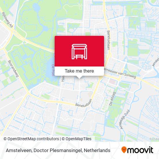 Amstelveen, Doctor Plesmansingel map