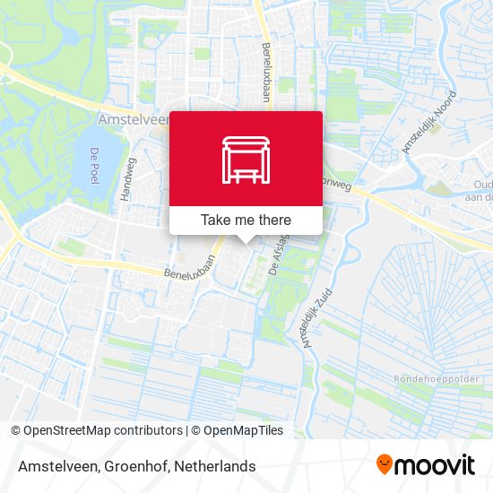 Amstelveen, Groenhof Karte