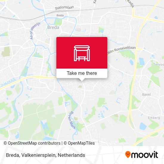 Breda, Valkeniersplein map
