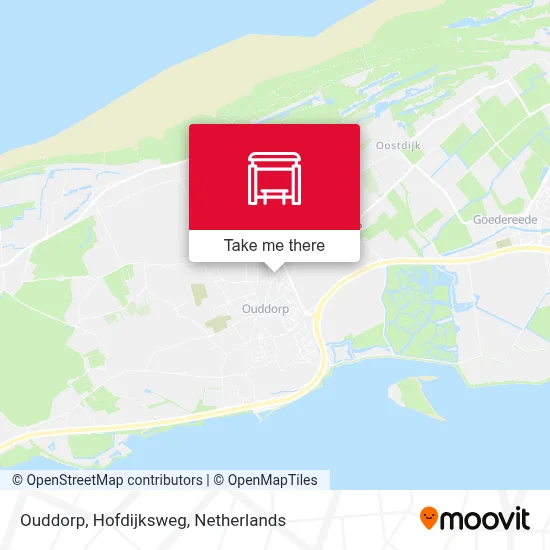 Ouddorp, Hofdijksweg Karte