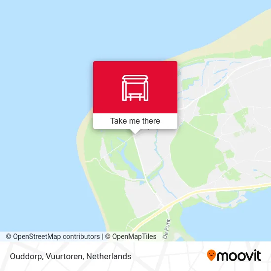 Ouddorp, Vuurtoren map