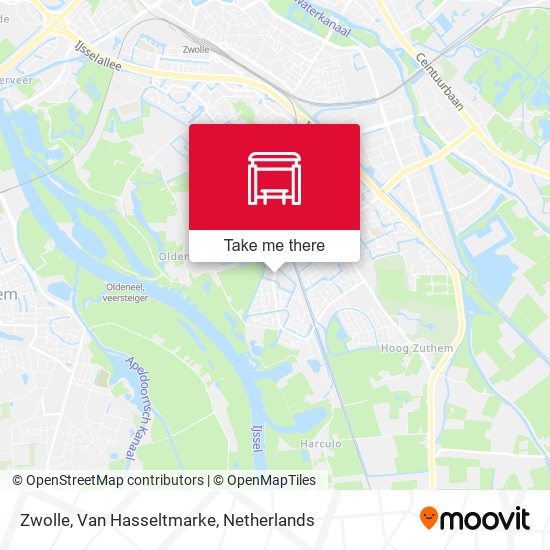 Zwolle, Van Hasseltmarke map