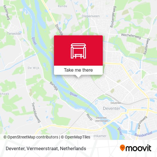 Deventer, Vermeerstraat map