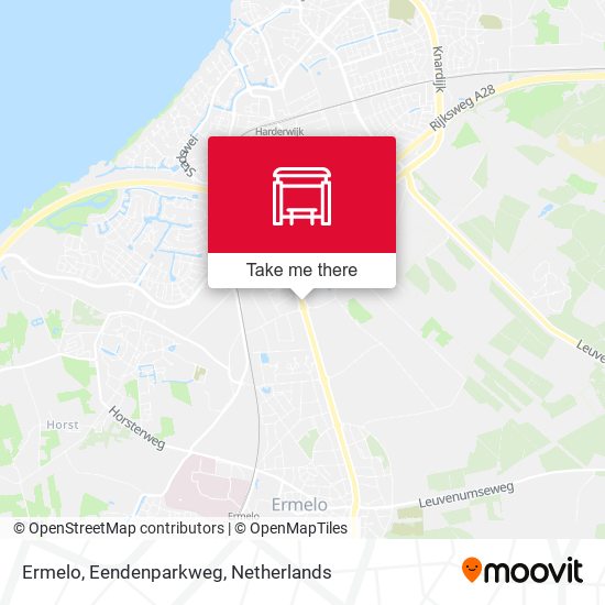 Ermelo, Eendenparkweg map