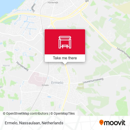 Ermelo, Nassaulaan map