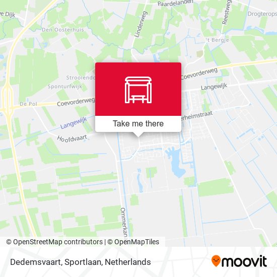 Dedemsvaart, Sportlaan map