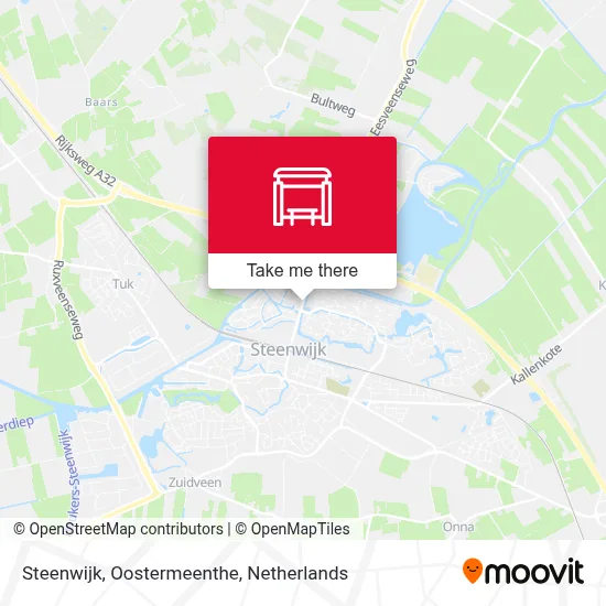 Steenwijk, Oostermeenthe map