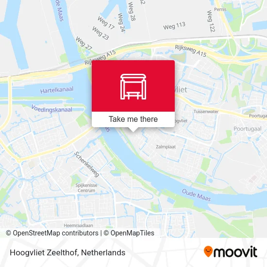 Hoogvliet Zeelthof map