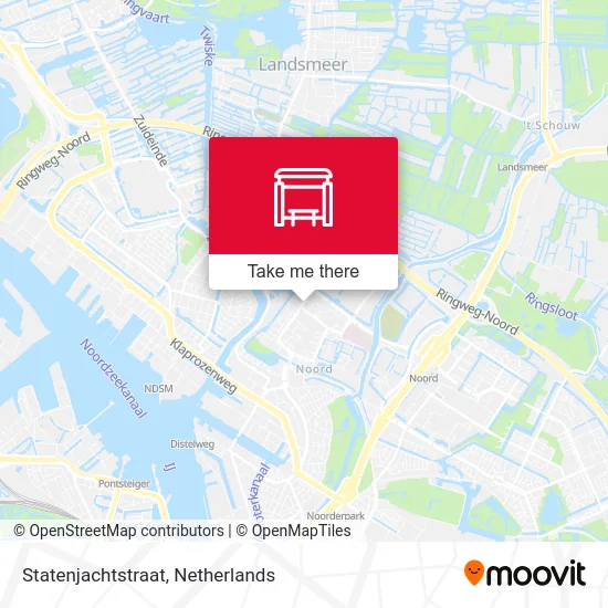 Statenjachtstraat map