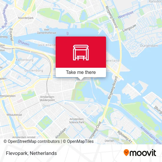 Flevopark map