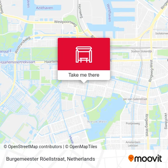 Burgemeester Röellstraat map