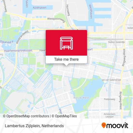 Lambertus Zijlplein map