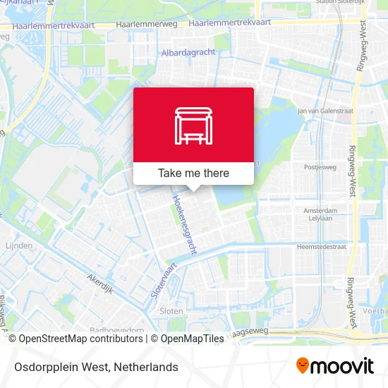 Osdorpplein West map