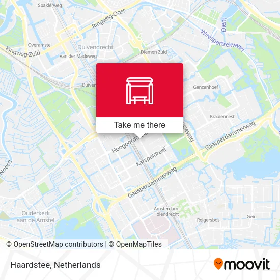 Haardstee map