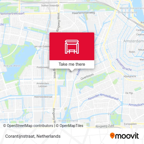Corantijnstraat map