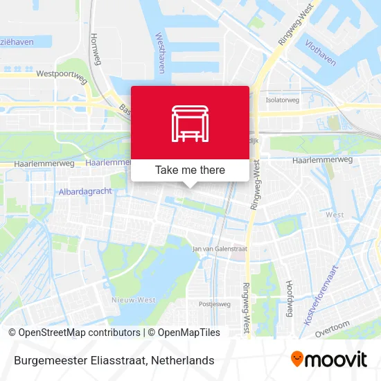 Burgemeester Eliasstraat map