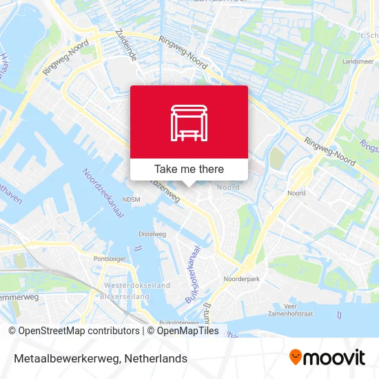 Metaalbewerkerweg map