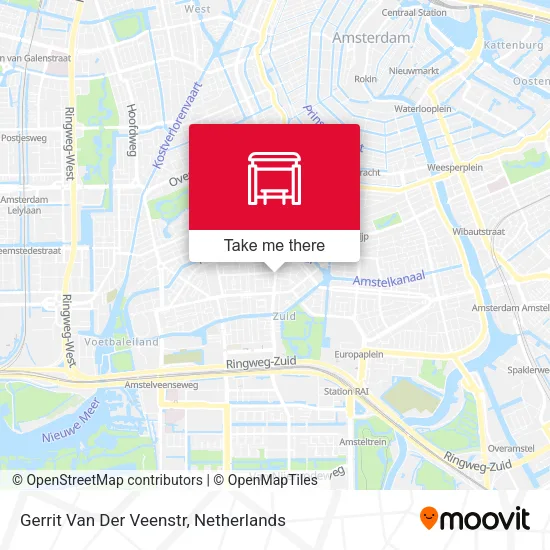 Gerrit Van Der Veenstr map