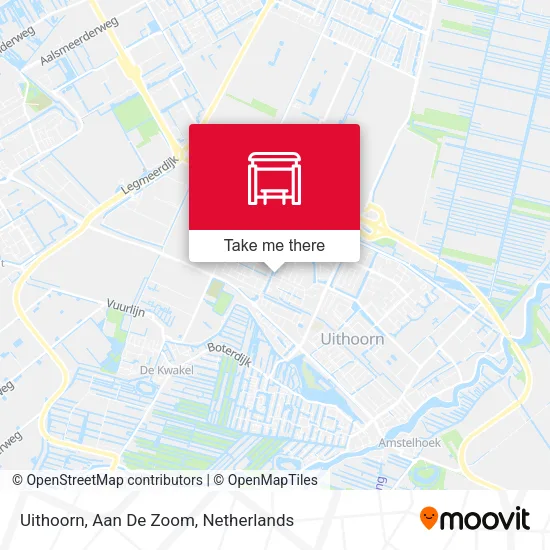Uithoorn, Aan De Zoom Karte