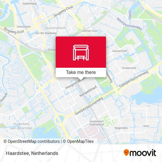 Haardstee map