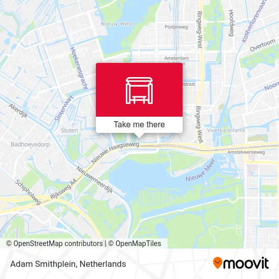Adam Smithplein map