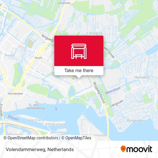 Volendammerweg map
