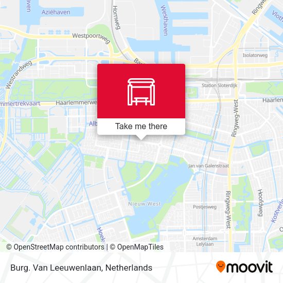 Burg. Van Leeuwenlaan map