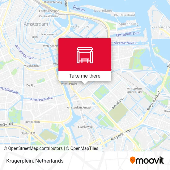 Krugerplein map