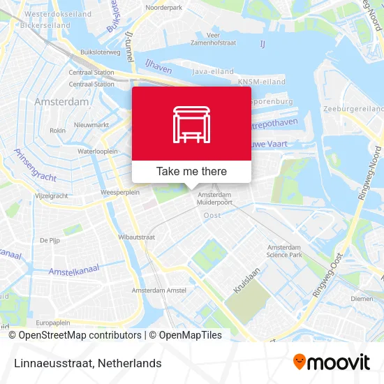 Linnaeusstraat map