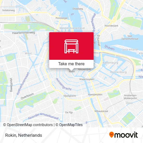 Rokin map