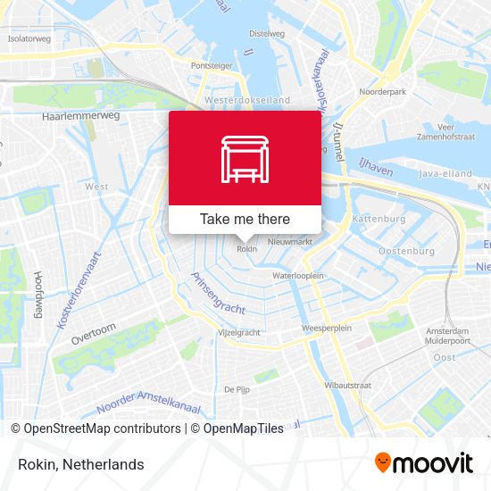 Rokin map