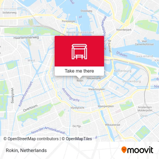 Rokin map