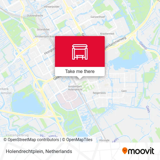 Holendrechtplein map