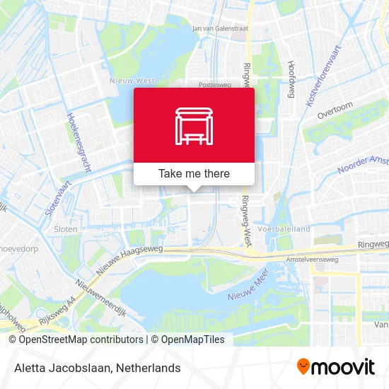 Aletta Jacobslaan map
