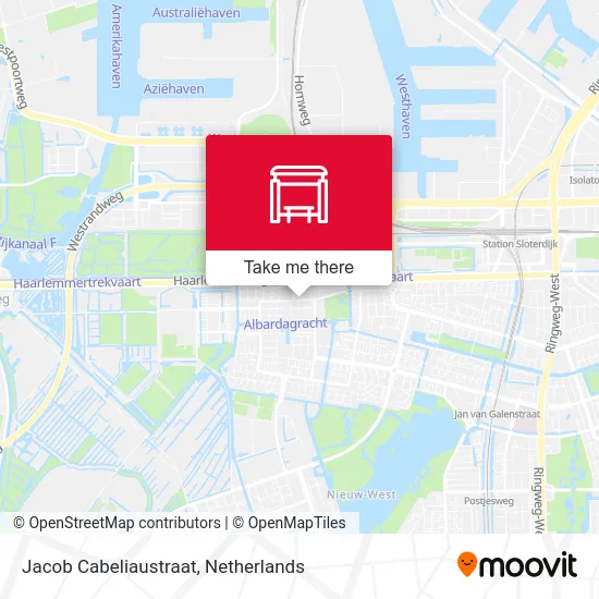 Jacob Cabeliaustraat map