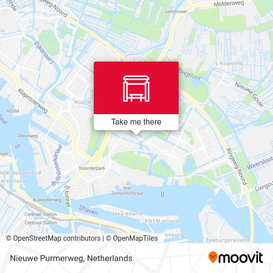 Nieuwe Purmerweg map
